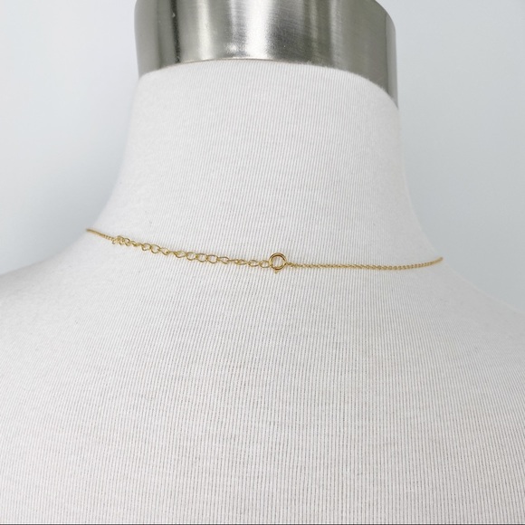 Dangling Crystal Arrowheads Gold-Plated Necklace - Picture 7 of 7